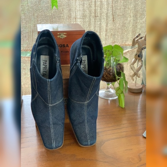 🔥Denim Ankle Boots🔥 - Picture 3 of 7